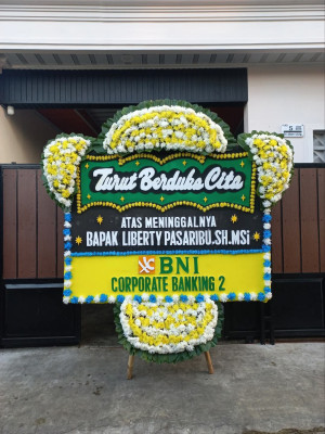 Papan Bunga Duka di Way Kanan