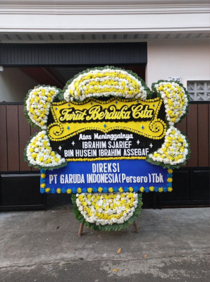 Papan Bunga Duka di Way Kanan