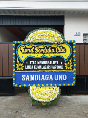 Papan Bunga Duka di Way Kanan