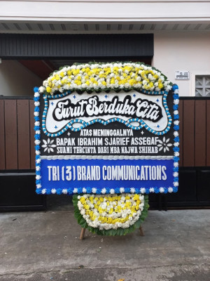 Papan Bunga Duka di Way Kanan